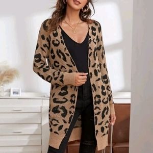 Leopard Cardigan